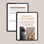 Mindful December Challenge Challenge - Sober Decemeber - Yes I Can Decemeber